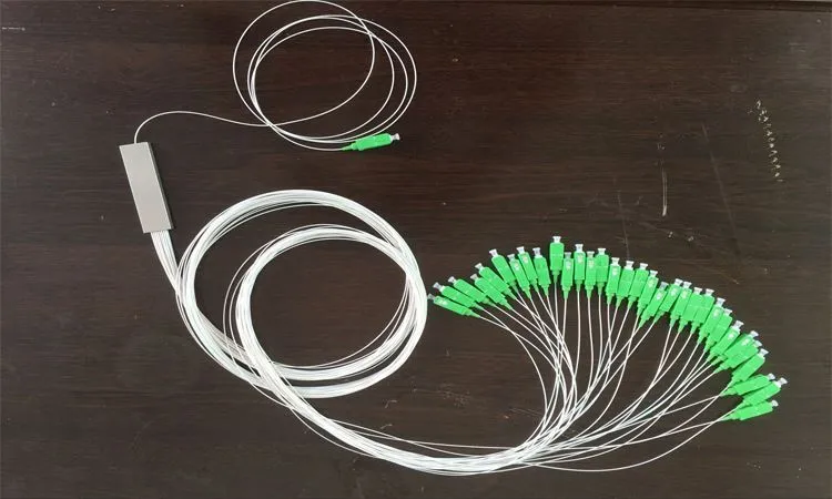 1X32 PLC Fiber Optic Splitter