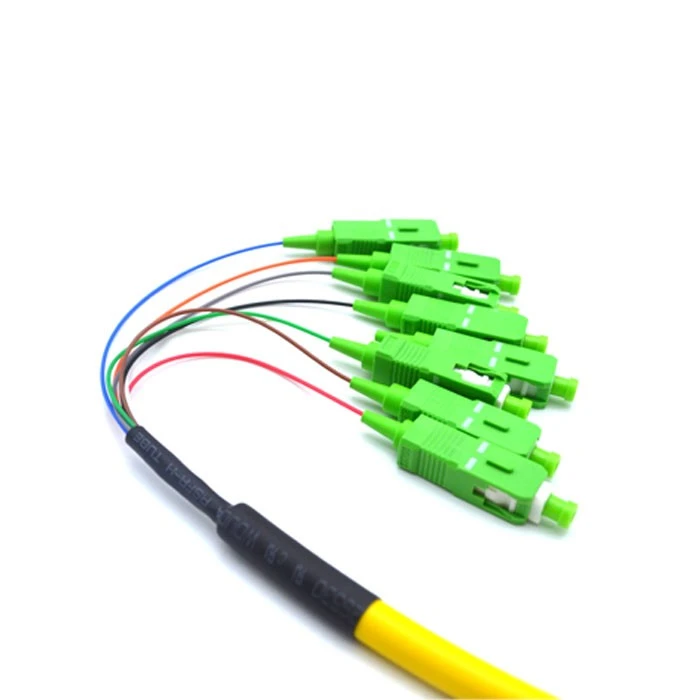 Glasfaser-Fanout-Pigtail SC APC