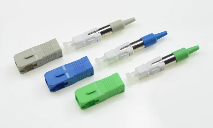 Glasfaser-SC-Stecker