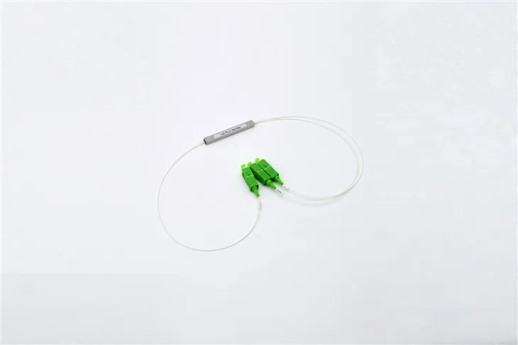 1×2 PLC Fiber Splitter, Mini Module, SC/APC