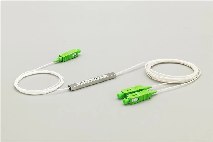 1×2 PLC-Fasersplitter, Minimodul, SC/APC