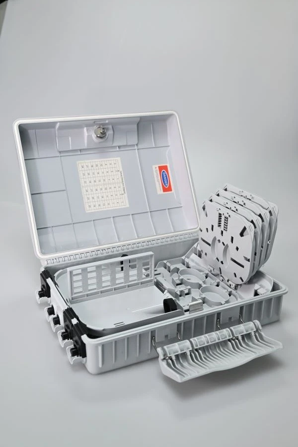 ABS Terminal Box 24 Core With Splice Tray Wall Mount Or Pole Mount