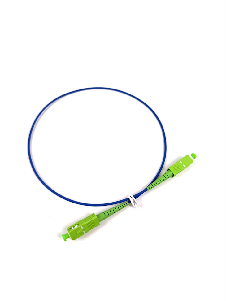 SC/APC 0,5 M Ultra-Kurzes Singlemode-Patchkabel mit 60 dB Rückflussdämpfung