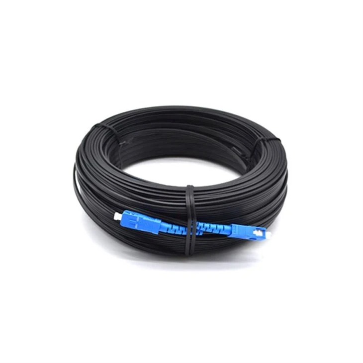 SC/UPC zu SC/UPC FTTH Drop Kabel Patchkabel Singlemode Simplex LSZH